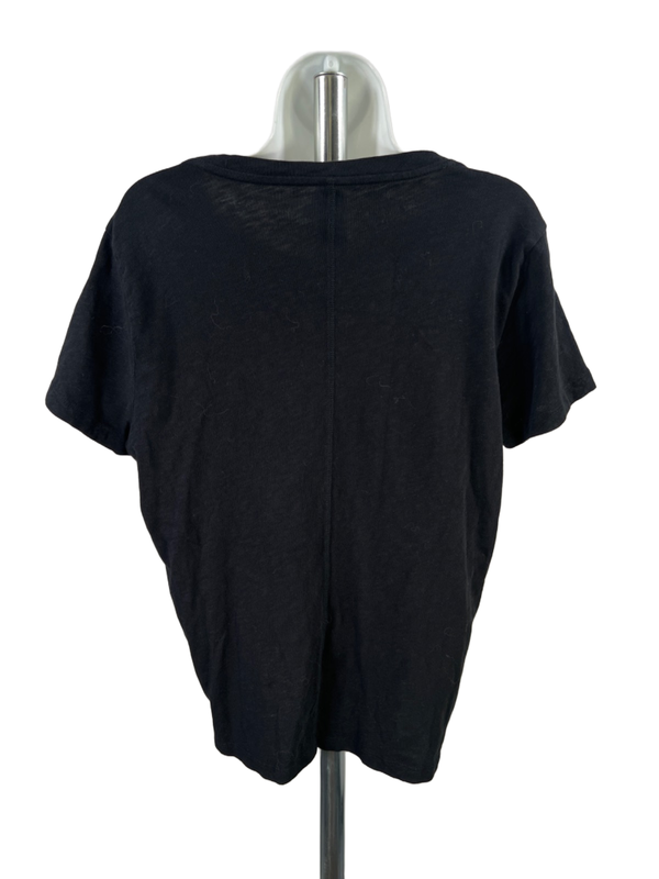 J.Crew Women's Black Girlfriend Tee Short Sleeve T-Shirt - L image 2