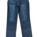 Devil-Dog Men's Dark Wash Athletic Fit Denim Jeans - 36x32