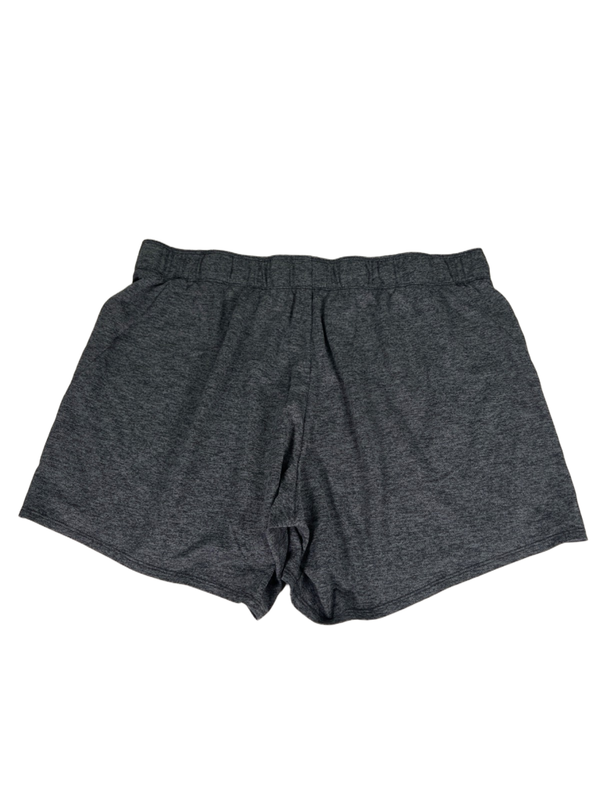 Nike Women's Dark Gray Dri-Fit Fitness Mid Rise Unlined Athletic Shorts - XL image 2
