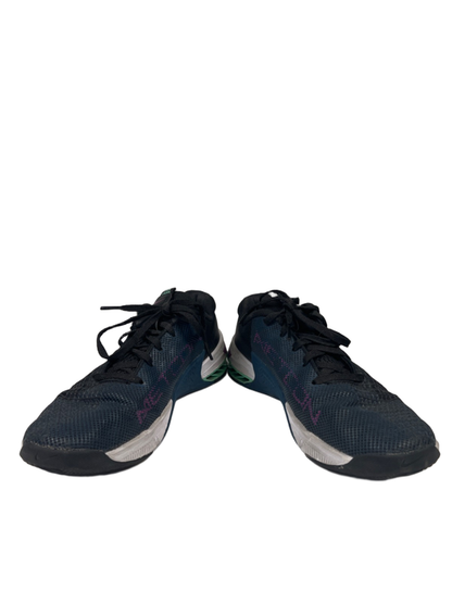 Nike Women's Black/Blue Valerian Metcon 8 Training Athletic Sneakers - 7.5 image 6
