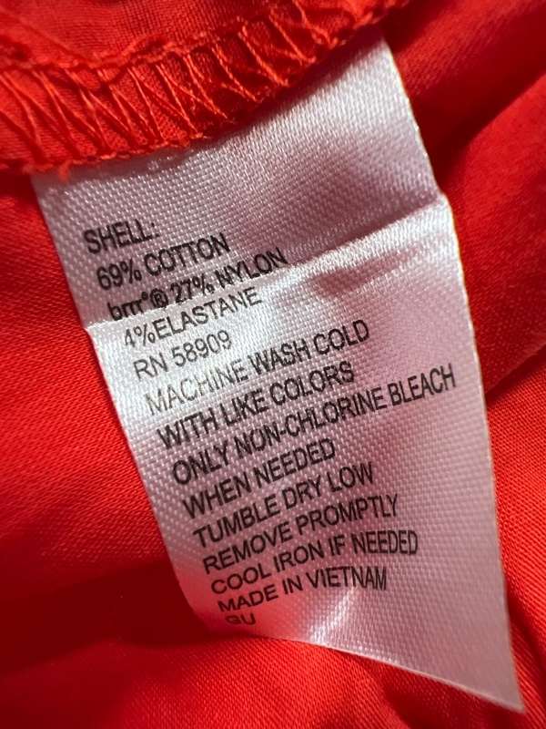 Alex Marie X Brrr Women's Red Cherry Rapid Drying Drawstring Unlined Shorts - XL image 4