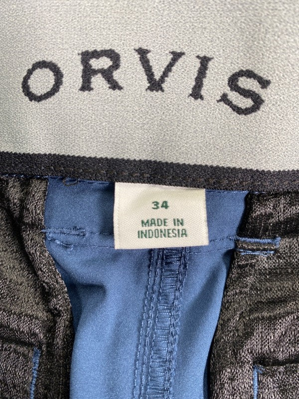 Orvis Men's Blue Cargo Outdoor Shorts - 34 image 3