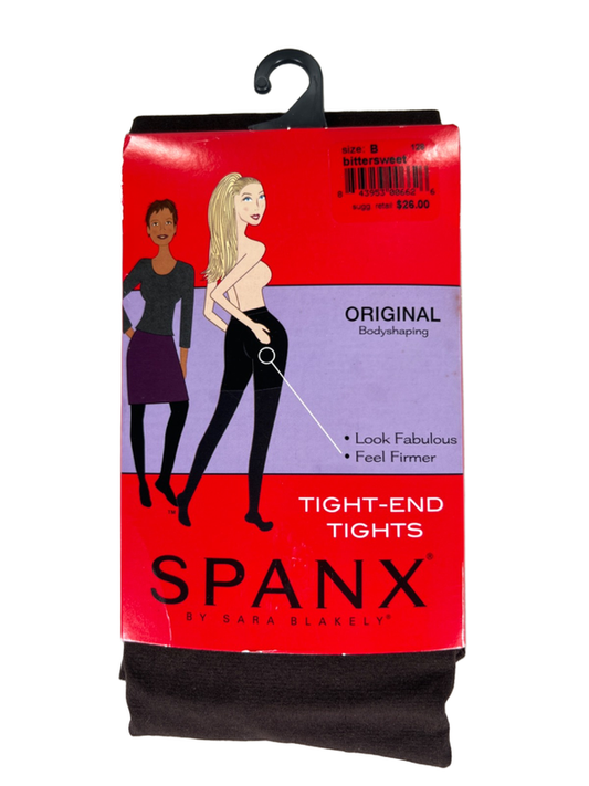Spanx Women's Black Bittersweet Tight End Tights - B