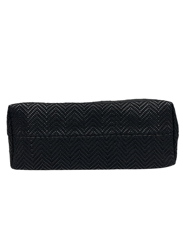 INC Internation Concepts Women's Black Woven Shoulder Bag Purse image 5
