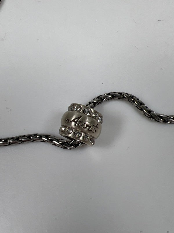 Brighton Women's Silver Plated Calypso "Aunt" Adjustable 9" Necklace image 3