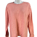 Banana Republic Women's Pink Long Sleeve Cotton Sweater Shirt - L