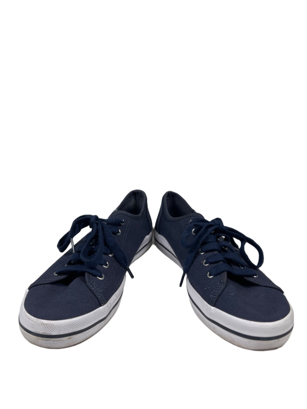 Keds Women's Navy Blue/White Canvas Kickstart Lace Up Sneakers - 6.5 image 6