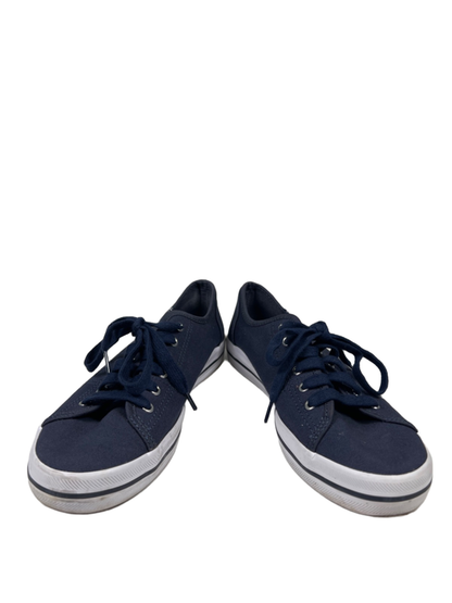Keds Women's Navy Blue/White Canvas Kickstart Lace Up Sneakers - 6.5 image 6