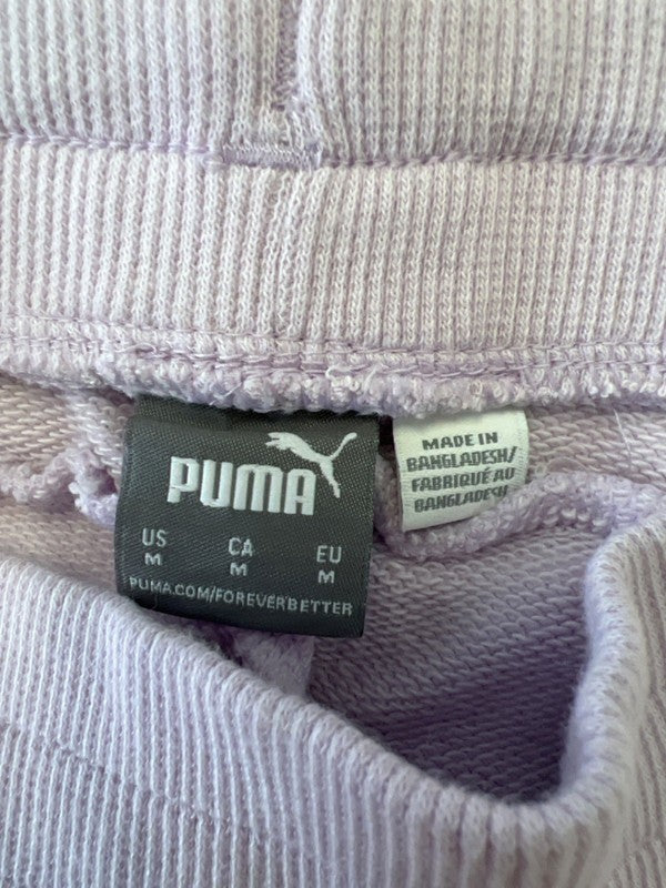 Puma Women's Light Purple Pull On Athletic Shorts - M image 3