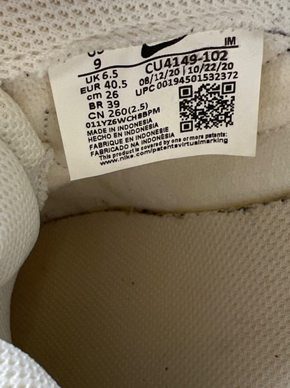 Nike Women's White Desert Ochre Court Legacy Lace Up Sneakers - 9 image 7