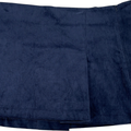 Zara Women’s Blue Pleated Short Corduroy Skirt - L