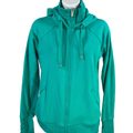Athleta Women's Blue/Teal Triumph Zip Up Long Sleeve Hoodie Jacket - S