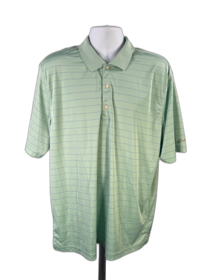 Ralph Lauren Men's Blue Classic Fit Short Sleeve Polo Shirt - L