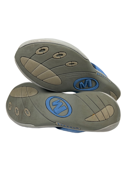 Merrell Women's Blue Slip On Open Toe Sandals - 8 image 8