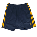 Adidas Men's Blue/Yellow Striped Clima365 Athletic Shorts - M