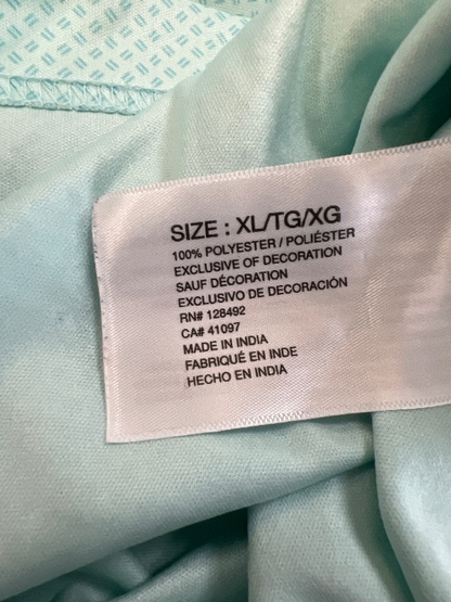Greg Norman Men's Blue PlayDry Short Sleeve Athletic Polo - XL image 4