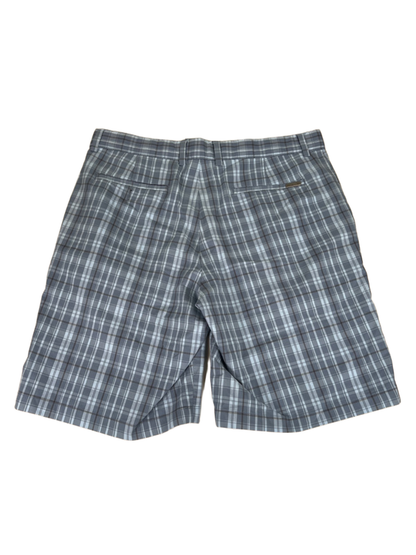 Greg Norman Men's Blue Plaid Golf Shorts - 34 image 2