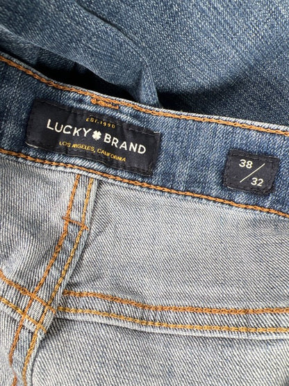 Lucky Brand Men's Medium Wash 410 Athletic Slim Denim Jeans - 38/32 image 3