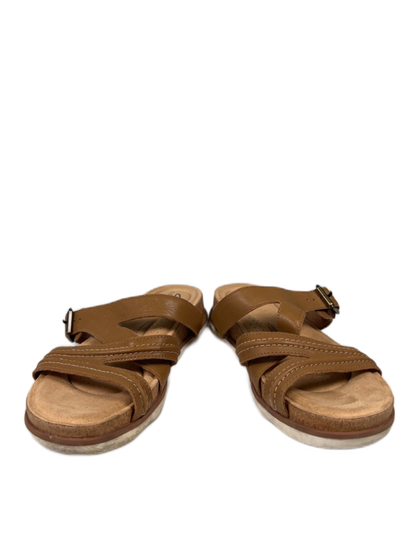 Clarks Women's Brown Brynn Madi Sand Interest Strappy Sandals - 9 image 6