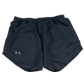 Under Armour Women's Black Loose Fit HeatGear Lined Athletic Shorts - S