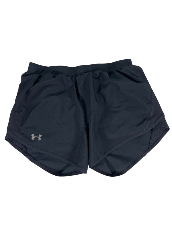 Under Armour Women's Black Loose Fit HeatGear Lined Athletic Shorts - S