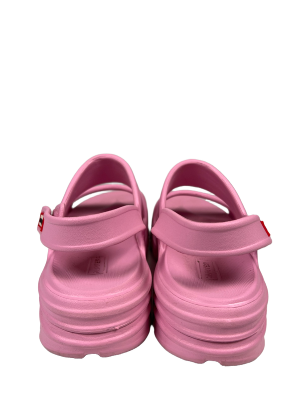 Hunter Women's Pink Bloom Algae Foam Slingback Strappy Sandals - UK 7/US 9 image 4