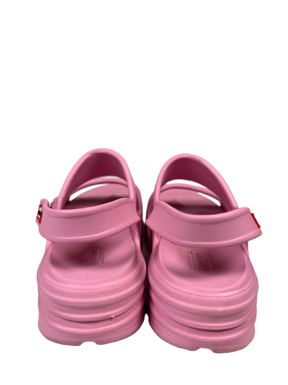 Hunter Women's Pink Bloom Algae Foam Slingback Strappy Sandals - UK 7/US 9 image 4