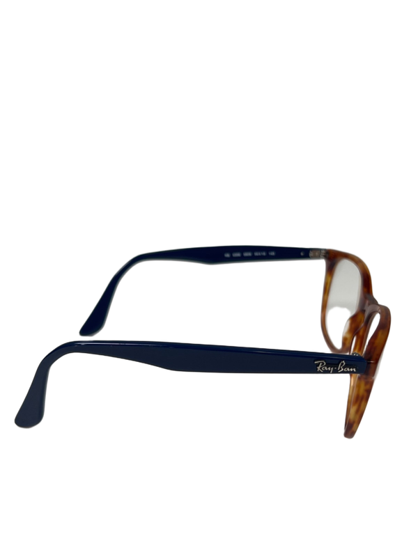 Ray-Ban Unisex Brown/Blue Gloss Havana 5356 Prescription Eyeglasses image 4