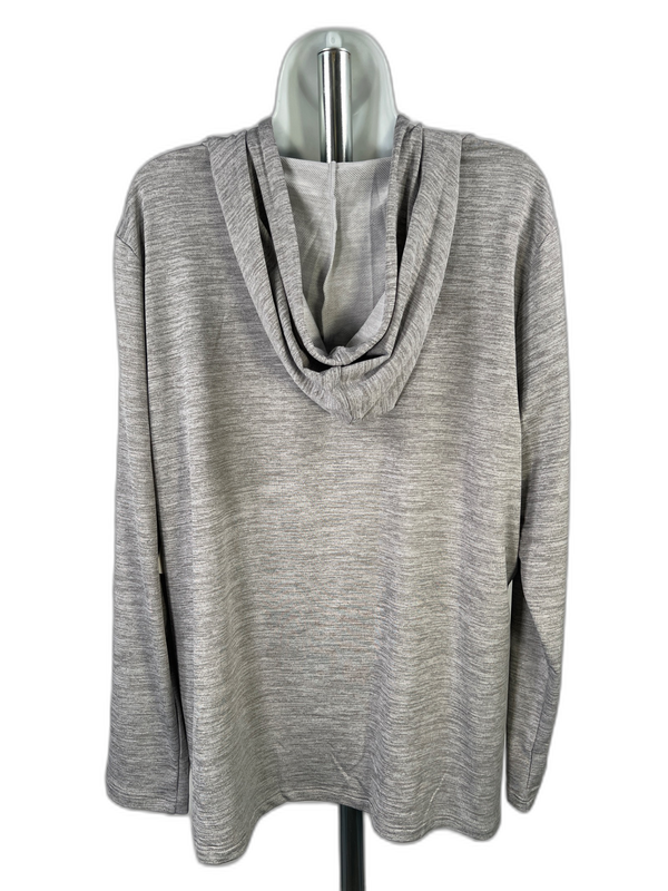 32 Degrees Cool Women's Gray Heather Lightweight Zip Up Jacket - XXL image 2
