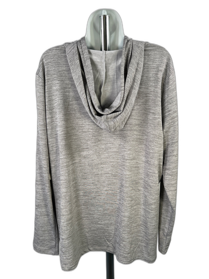 32 Degrees Cool Women's Gray Heather Lightweight Zip Up Jacket - XXL image 2