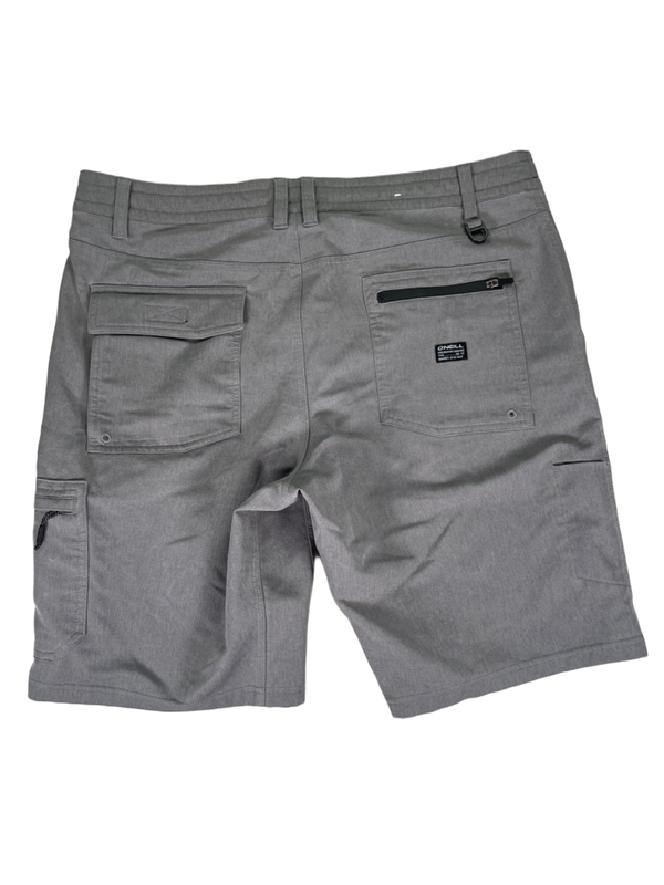 O'Neill Men's Gray Hybrid Side Pocket Shorts - 34 image 2