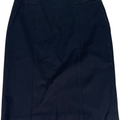 White House Black Market Women’s Black Side Zip Pencil Skirt - 2