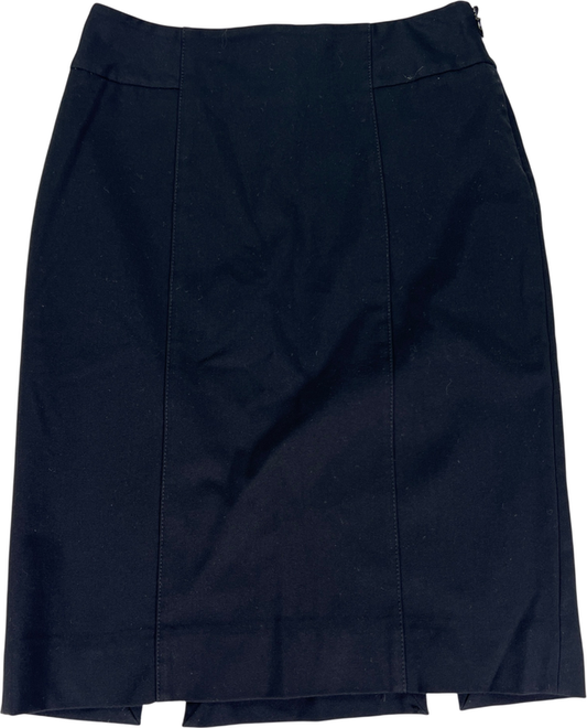 White House Black Market Women’s Black Side Zip Pencil Skirt - 2
