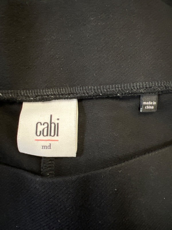 Cabi Women's Black Pull On Stretch Ponte Pants - M image 3