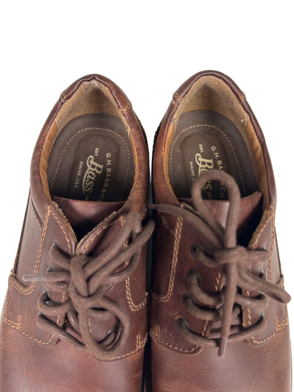 GH Bass Men’s Brown Leather Doug Lace Up Casual Shoes - 9 image 3