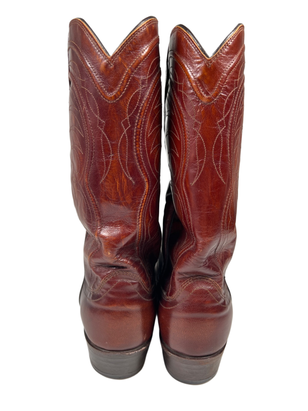 Dan Post Men's Brown Leather Cowboy Western Boots - 11D image 4