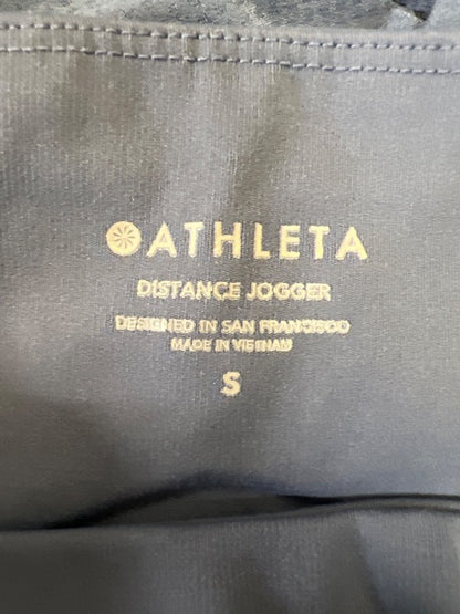 Athleta Women's Blue Pull On Tapered Distance Athletic Jogger Pants - S image 3