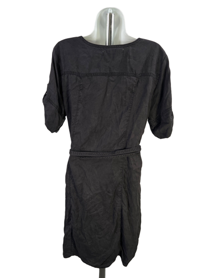 Anthropologie Pilcro And The Letterpress Women's Gray Short Sleeve Mini Dress- L image 2