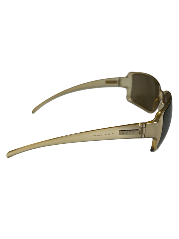 Gucci Unisex Yellow GG 1407/S Oversized Square Vintage Inspired Sunglasses image 7