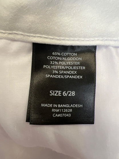 Tahari Women's White Denim Jeans - 6 image 4