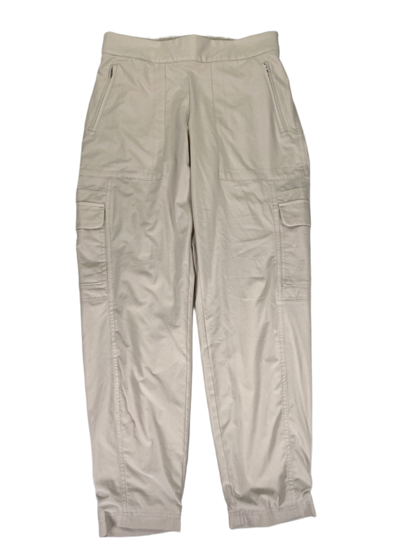 Athleta Women's Beige Chelsea Cargo Lined Pull On Athletic Pants - 8