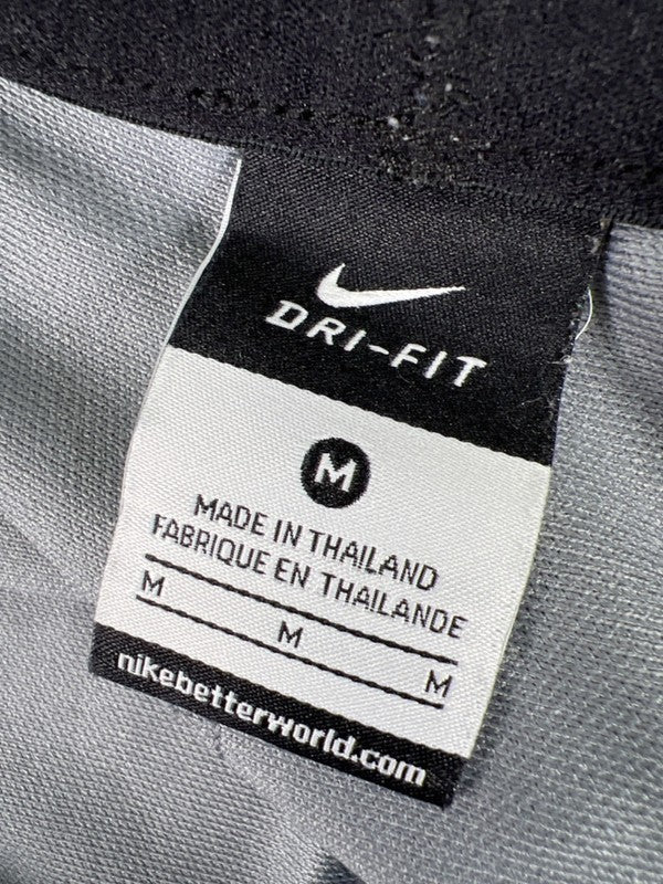 Nike Women's Gray Dri-Fit Infiknit Mid Training Athletic Shorts - M image 3