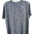 Under Armour Men's Blue HeatGear Tech Athletic T-Shirt - XL