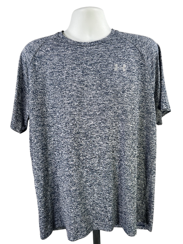 Under Armour Men's Blue HeatGear Tech Athletic T-Shirt - XL