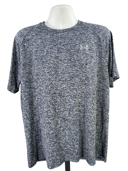 Under Armour Men's Blue HeatGear Tech Athletic T-Shirt - XL