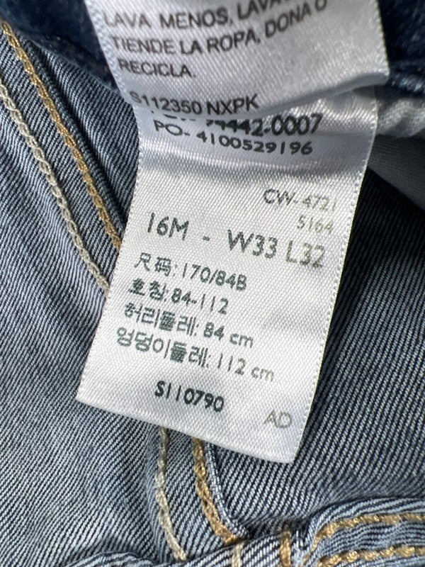 Levi's Women's Dark Wash Signature Gold Label Mid Rise Straight Jeans - 16 image 4