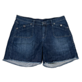 Rock and Republic Women's Medium Wash Stinger Denim Jean Shorts - 14