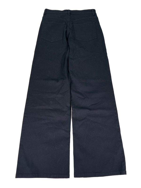 Divided H&M Women's Black High Rise Wide Leg Denim Jeans - 8 image 2