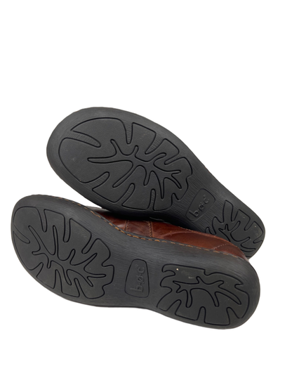 BOC Born Women's Brown Leather Slip On Loafers - 8 image 8