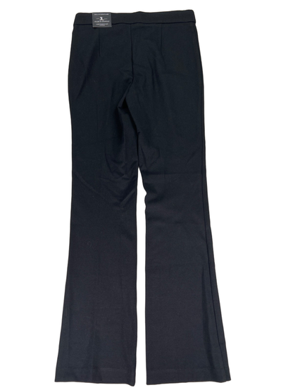 Jules and Leopold Women's Black Pull On Slim Flare Pants - S Petite image 2